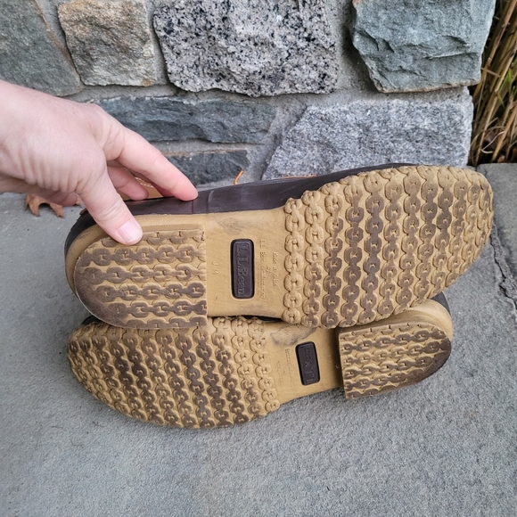 L.L.Bean thinsulate lined duck boots - Picture 13 of 14